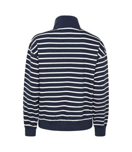 Womens/ladies Naiper Drop Shoulder Sweatshirt Navy Mountain Warehouse