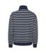 Womens/ladies Naiper Drop Shoulder Sweatshirt Navy Mountain Warehouse-3