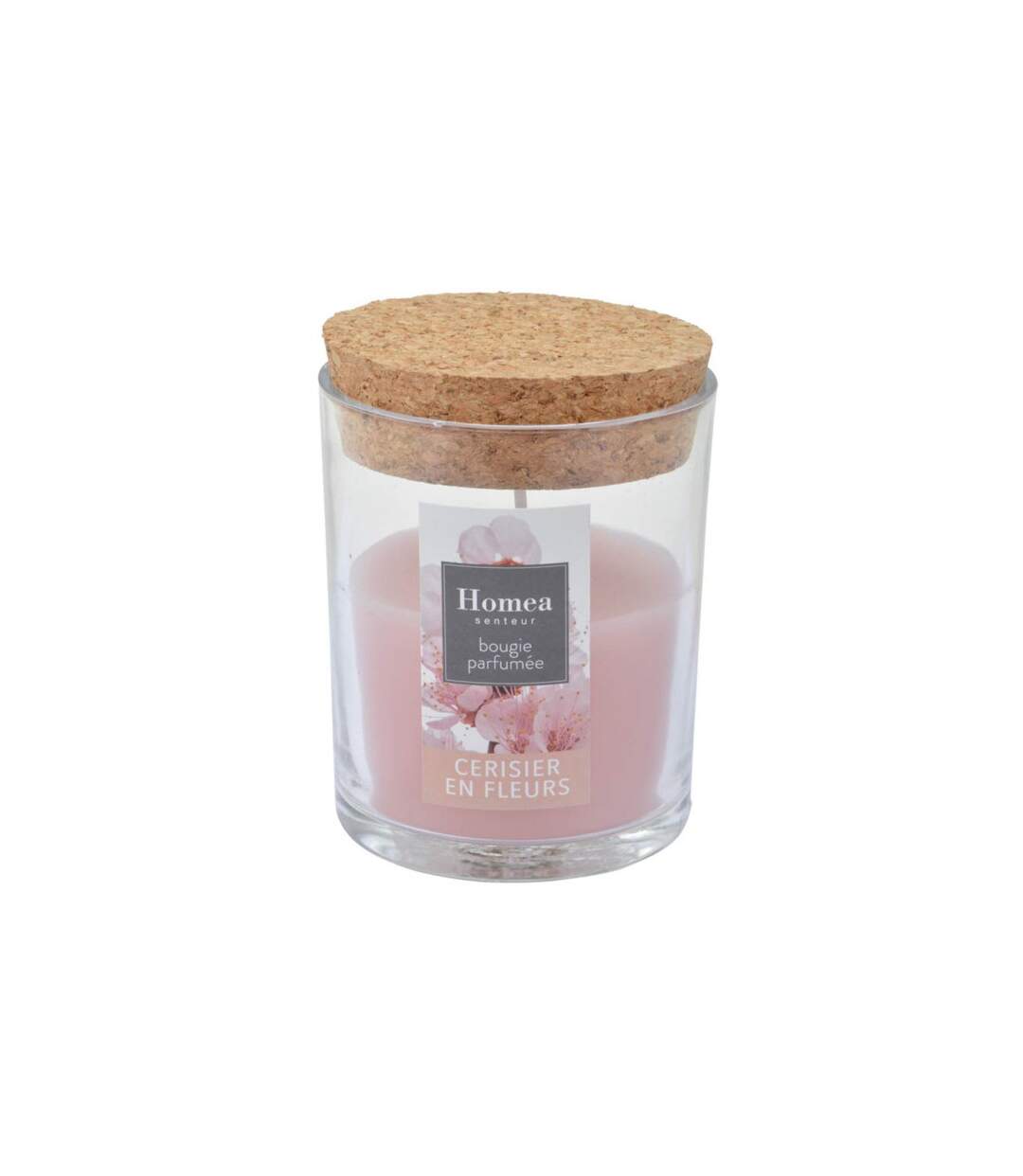 Bougie Verrine Parfumée Essentiel II 8cm Cerisier en Fleurs-1