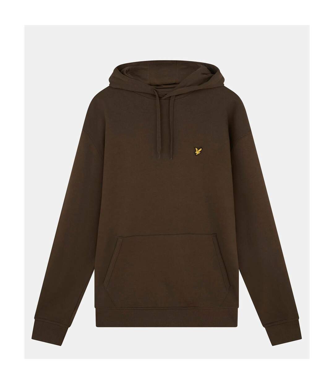 Sweat À Capuche Homme Marron Clair Lyle & Scott-4