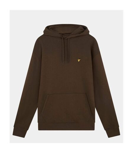 Sweat À Capuche Homme Marron Clair Lyle & Scott