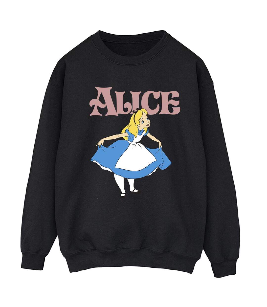 Disney - Sweat ALICE IN WONDERLAND TAKE A BOW - Femme (Noir) - UTBI5609-1