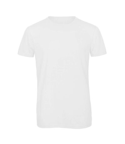 T-shirt homme blanc B&C Favourite