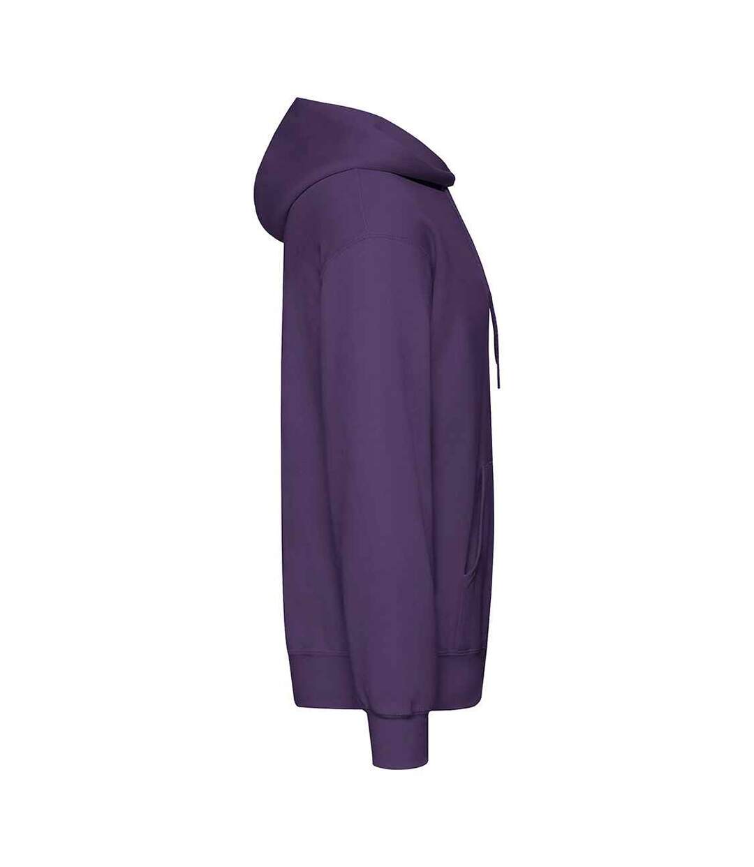 Sweat À Capuche Classic Adulte Violet Fruit Of The Loom-3