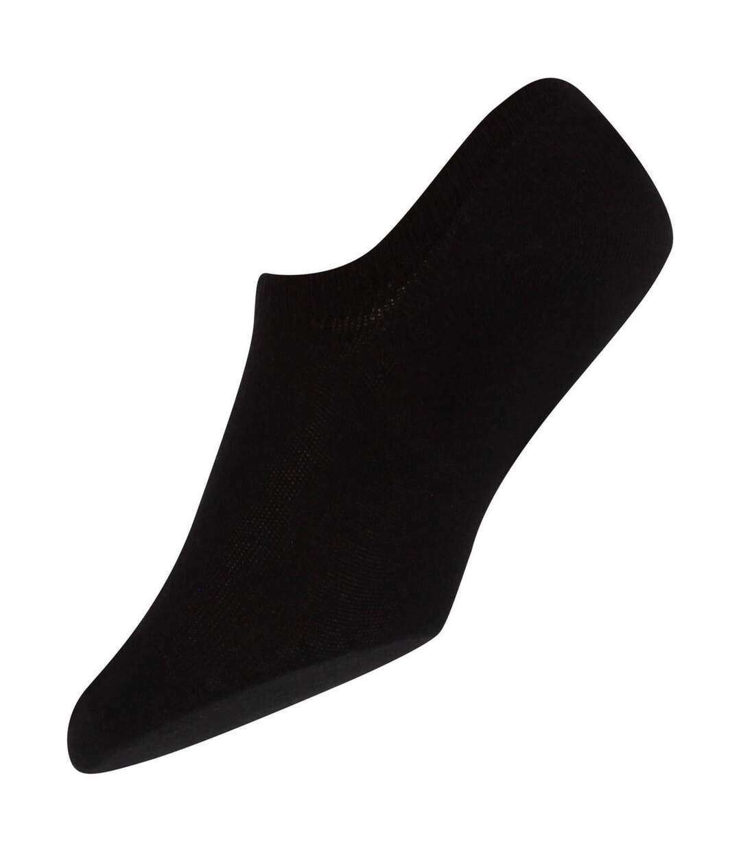 Pack Of 3  Unisex Adult Chris No-show Socks  Black Lee-3