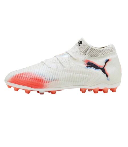 Mens Future 8 Firm Ground Football Boots  White Puma