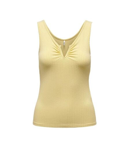 Débardeur Jaune Femme JDY Fransiska