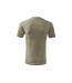 Mens Classic New T-shirt Khaki Green Adler-4