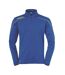 Unisex Adult Zip Neck Sweatshirt Blue Lime UHL Sport-1