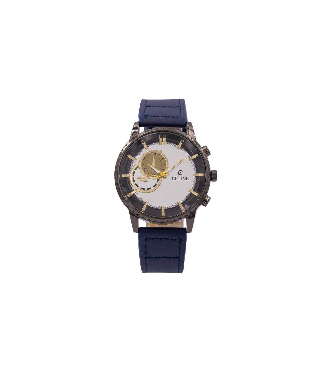 Montre Homme Bracelet Bleu CHTIME