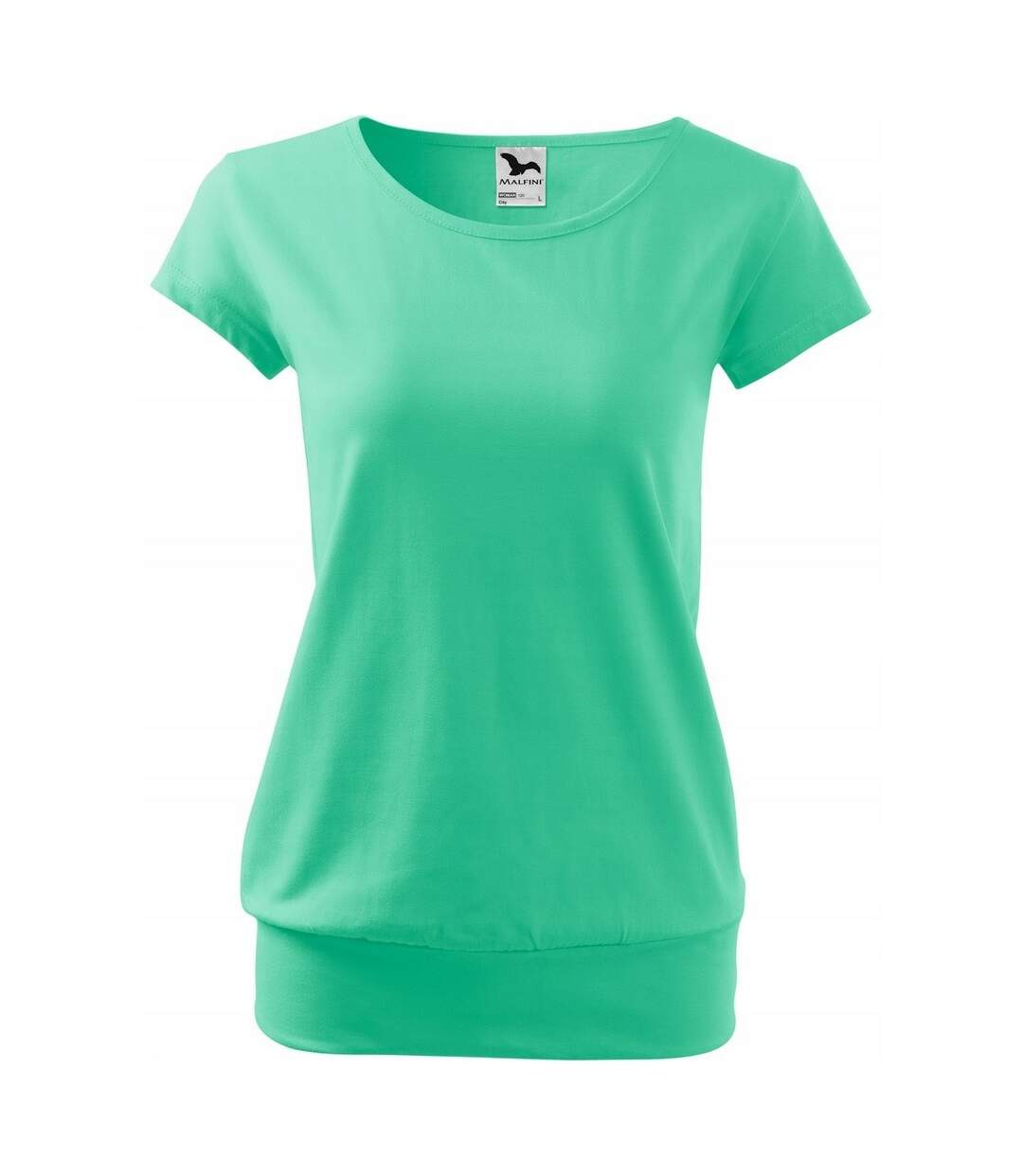 T-shirt City Femme Bleu Sarcelle Malfini-1