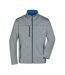 Veste Softshell Homme Bleu Roi Foncé Chiné James And Nicholson-1