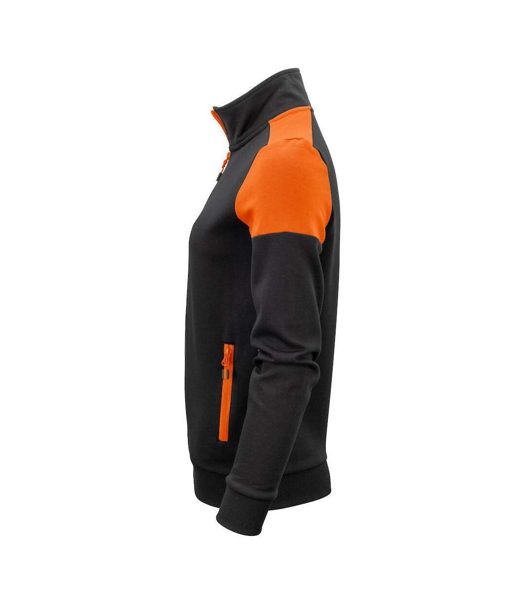 Veste Prime Femme Noir Orange Printer-3