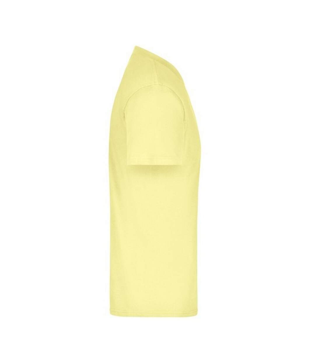 T-shirt Medium Adulte Jaune Clair James And Nicholson-4