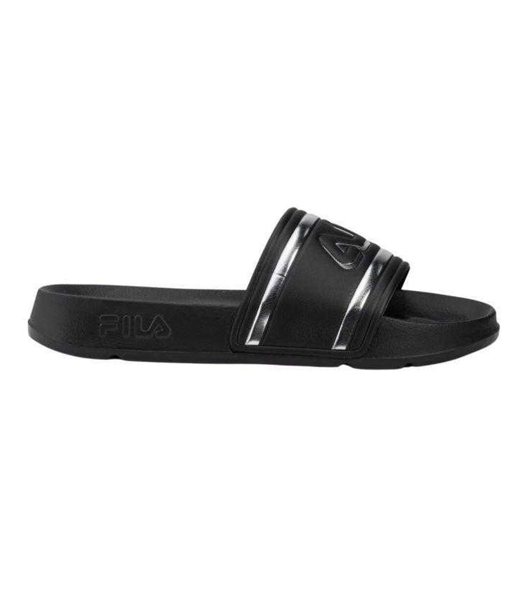 Claquettes Motif/style Logo Morro Bay Femme Noir Fila-3