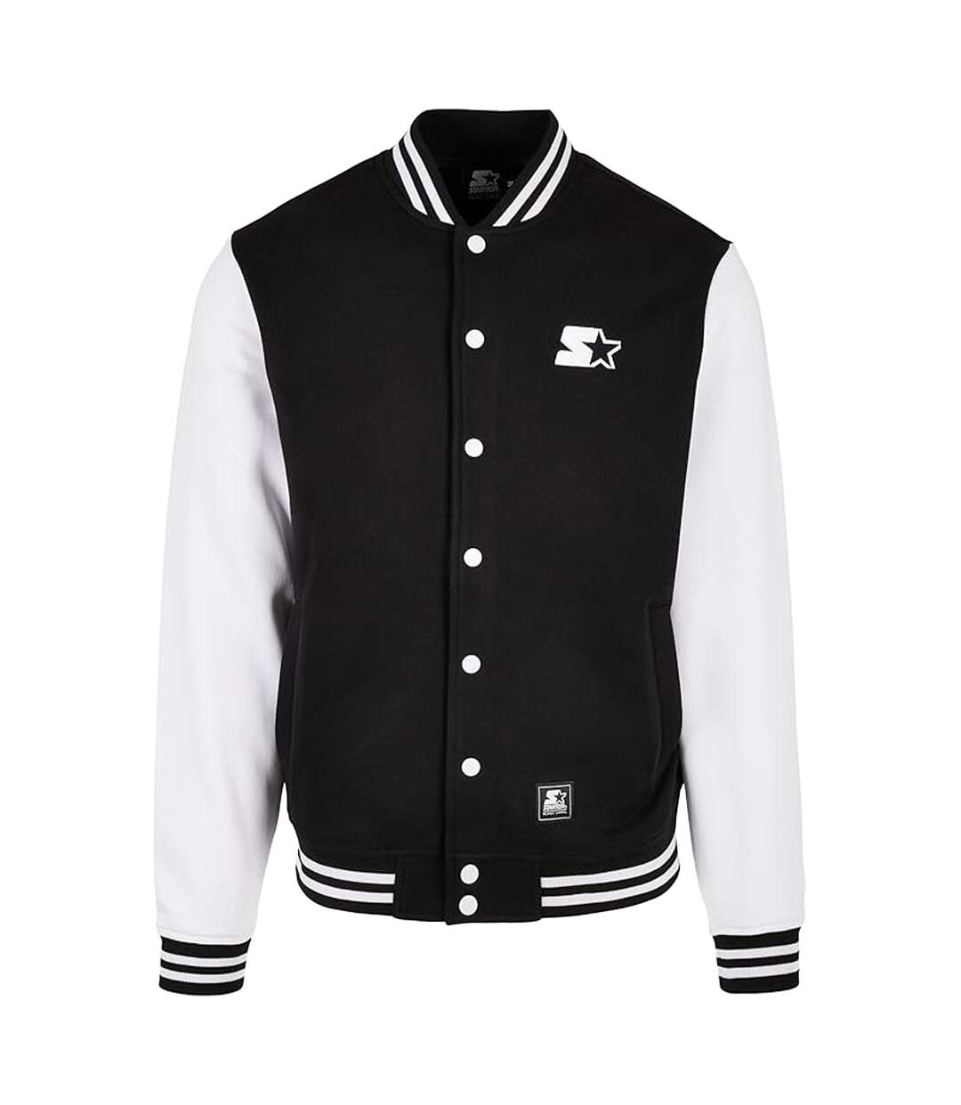 Veste D'équipe En Laine Polaire Noir Blanc Starter Black Label-2