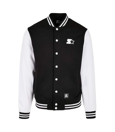 Veste D'équipe En Laine Polaire Noir Blanc Starter Black Label