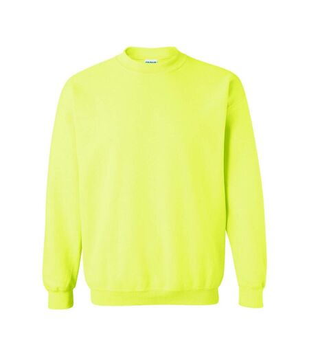 Gildan Heavy Blend Unisex Adult Crewneck Sweatshirt (Safety Green)