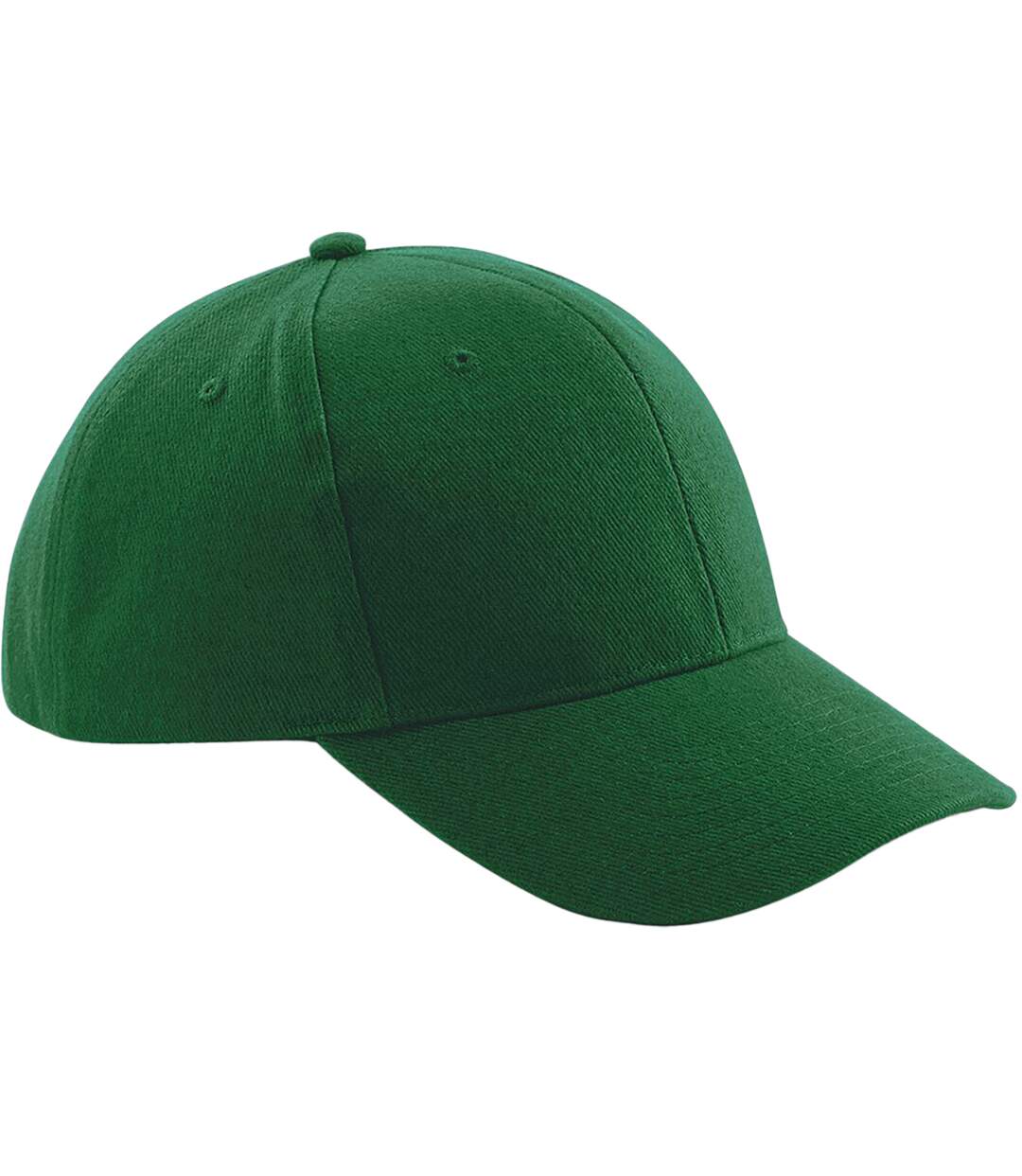 Casquette de baseball 100% coton épais adulte unisexe vert forêt Beechfield-1