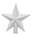 Cimier Étoile Déco Paillettes 22cm Argent-1
