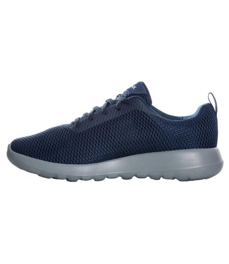 Mens go walk max effort trainers navy Skechers