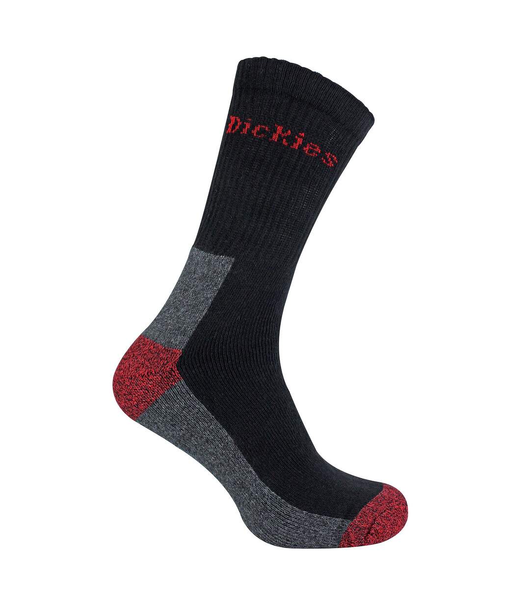Mens 3 Pack Cushioned Work Socks-4