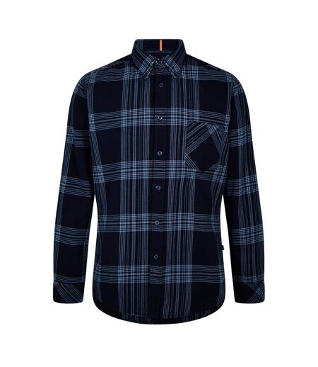 Chemise À Boutons Rickert_m Homme Bleu Foncé Boss