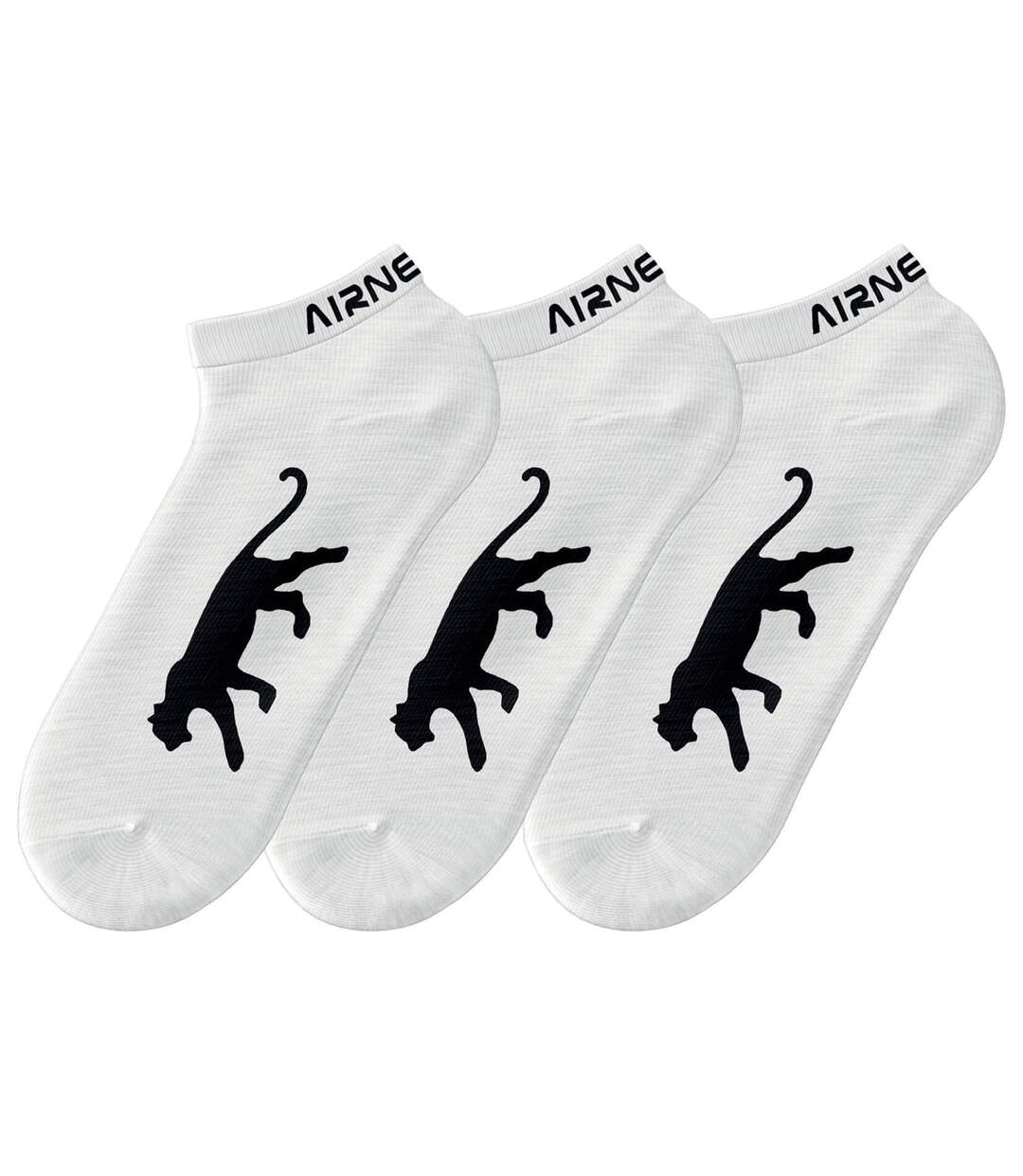 Chaussettes courtes FOOT PANTHERE (lot de 3)