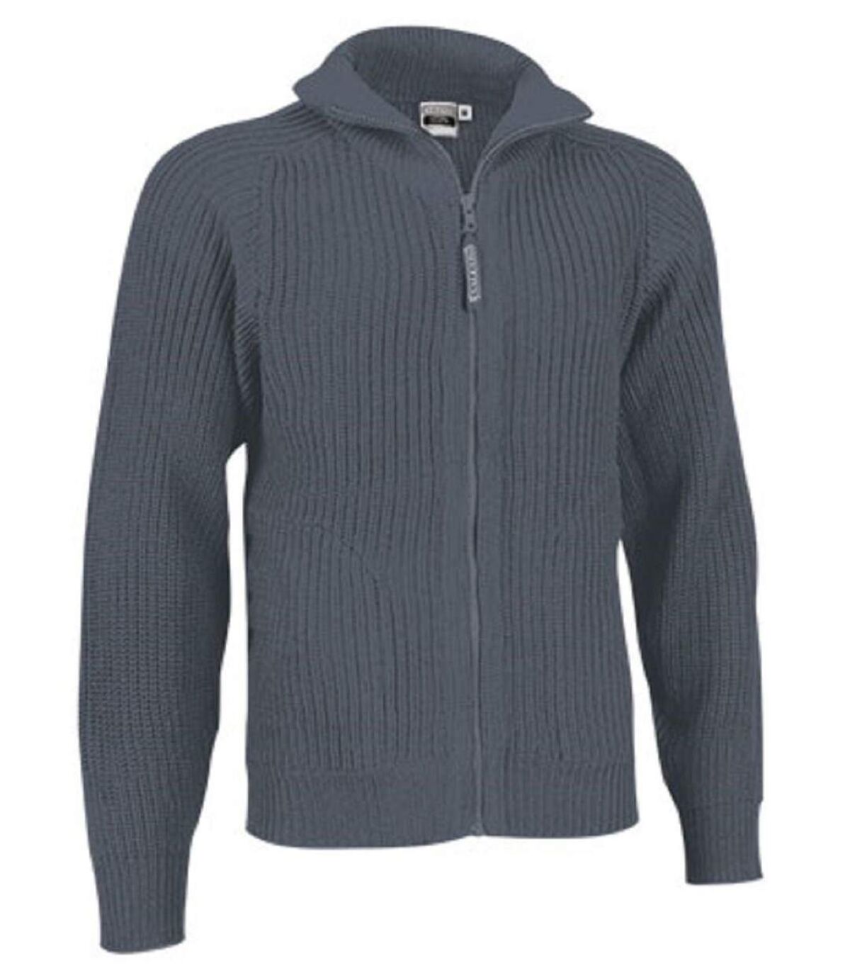 Gilet épais col camionneur - Homme - REF VESPA - gris