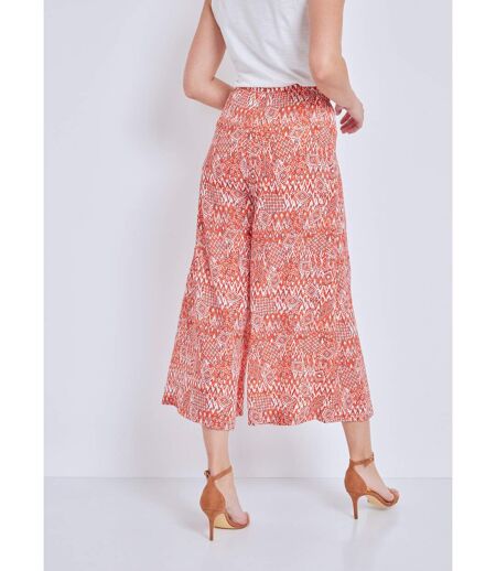 Jupe-culotte taille élastiquée ample