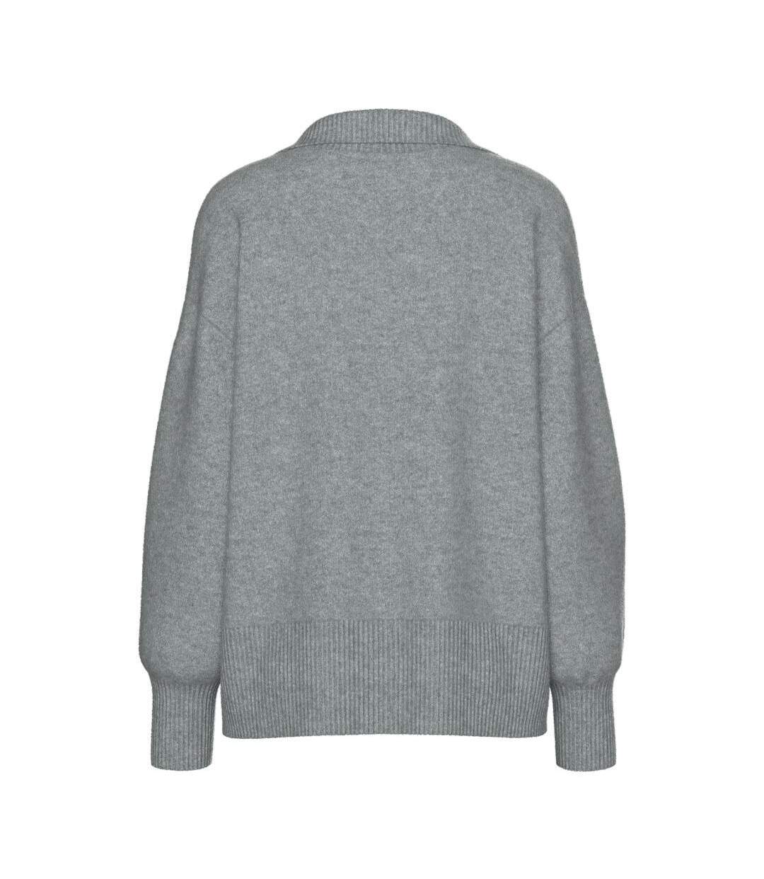 Pull gris femme pieces malou-2