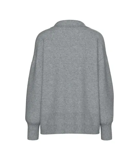 Pull gris femme pieces malou