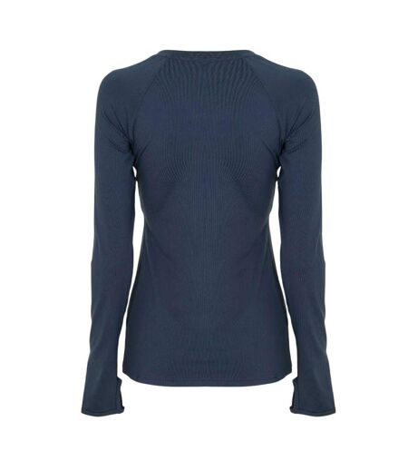 Haut Manches Longues Femme Noir USA Pro