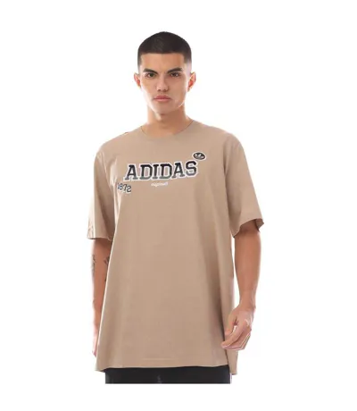 T-shirt Homme Marron Adidas