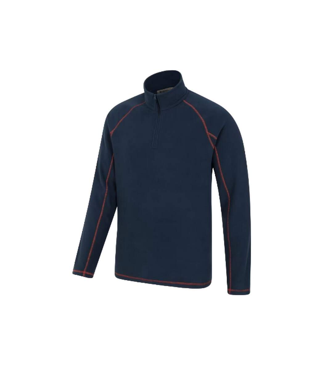Mens Ashbourne Ii Half Zip Fleece Top Navy Mountain Warehouse-3