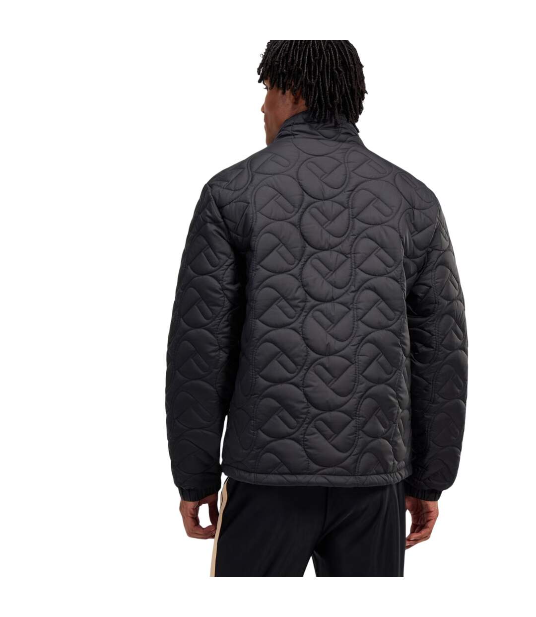 Mens Vill Puffer Jacket Black Ellesse-3