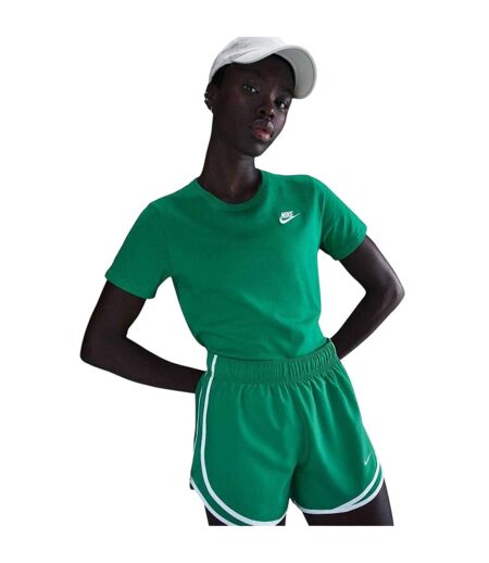 Womens/ladies Club T-shirt Green Nike