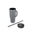 Mug Avec Paille Melbourne Taille Unique Gris Generic-3