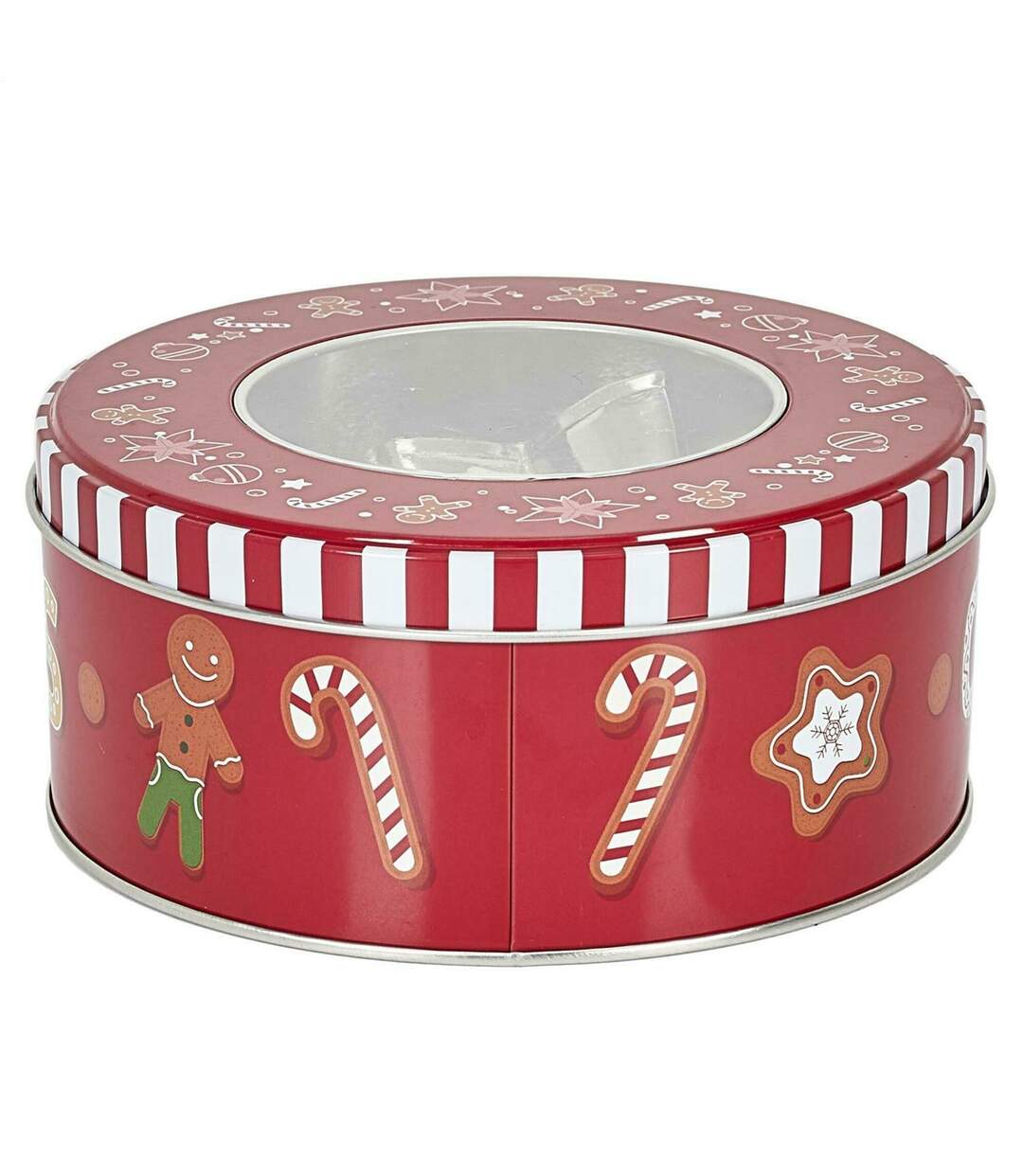 Boite de rangement en métal de Noël collection Mes petites gourmandises 1 pièce-3