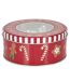 Boite de rangement en métal de Noël collection Mes petites gourmandises 1 pièce-3