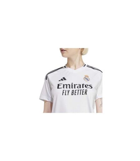 Maillot Domicile Motif/style Real Madrid Cf 24/25 Homme Blanc Adidas