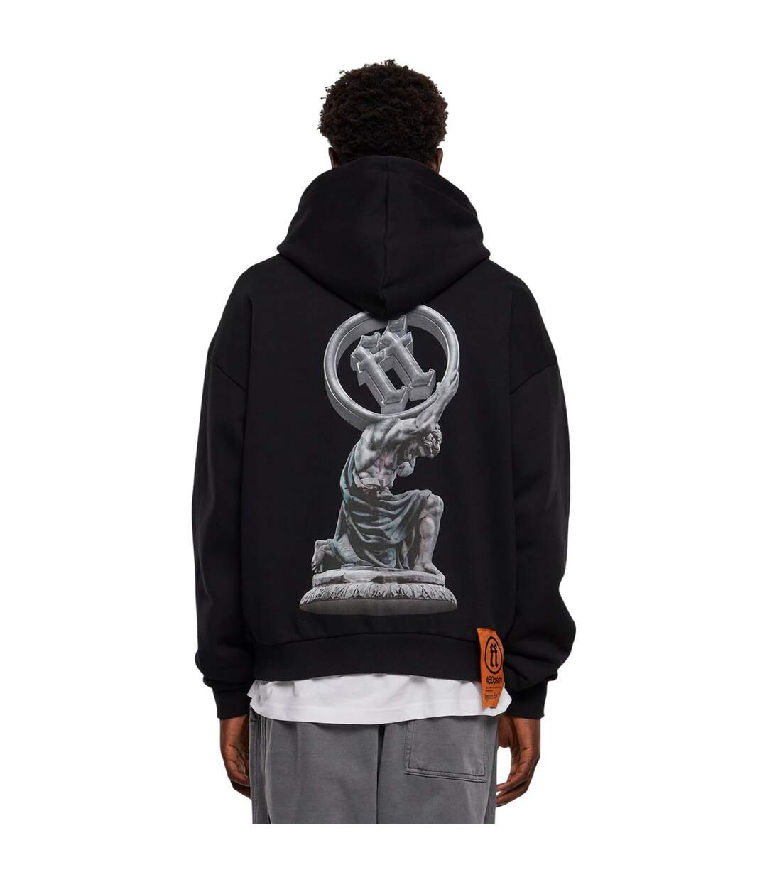 Sweat À Capuche Son Of Titan Homme Noir Forgotten Faces-4