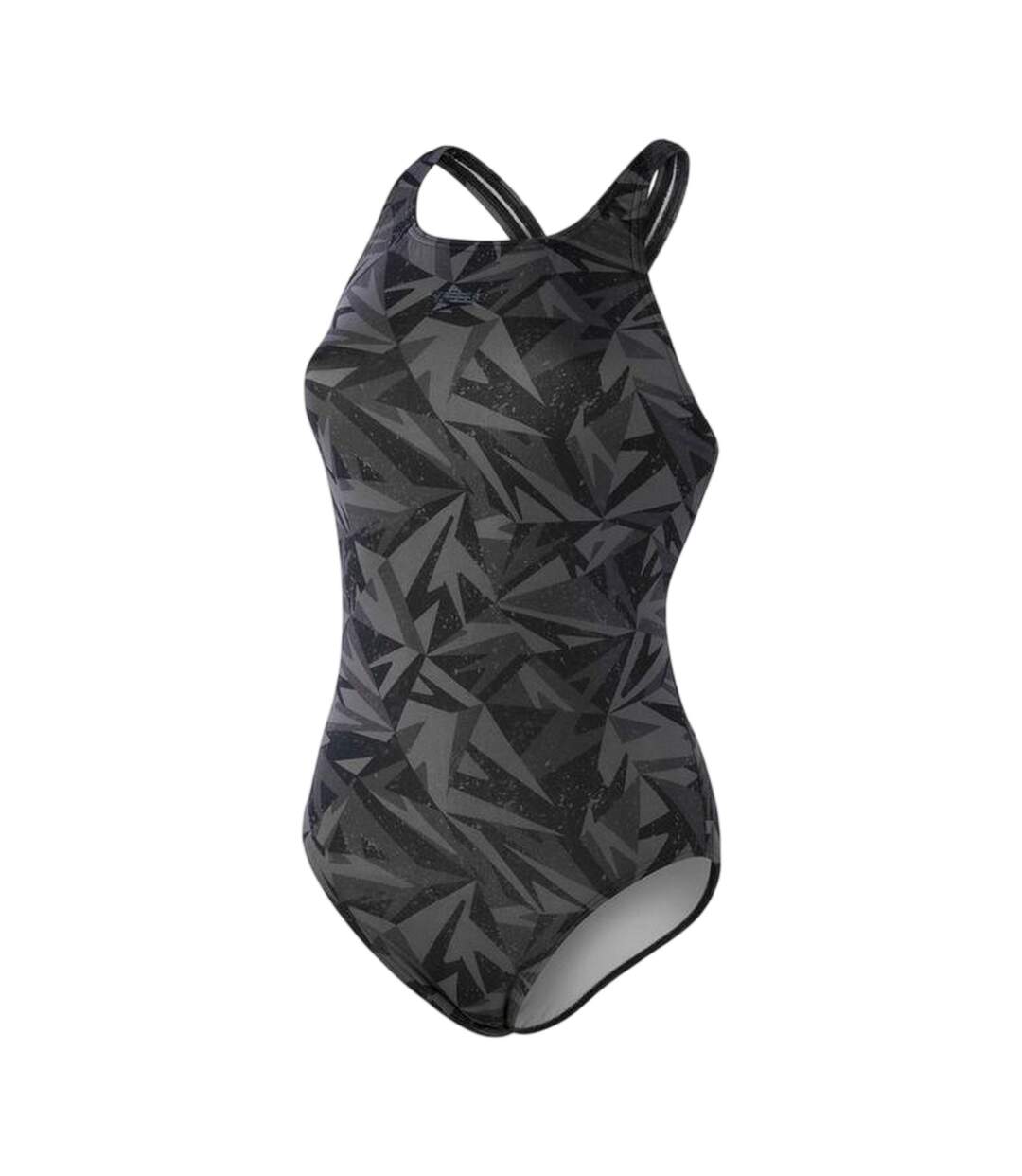 Maillot De Bain 1 Pièce Motif/style Géométrique Hyper Boom Allover Medalist Femme Noir Gris Imprimé Speedo-2