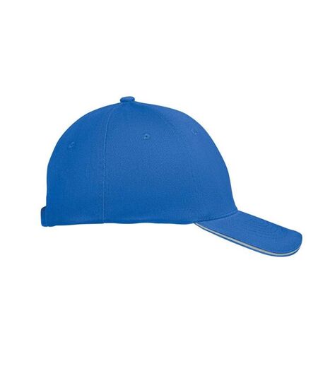 Buffalo 6 Panel Baseball Cap White Blue MidOcean