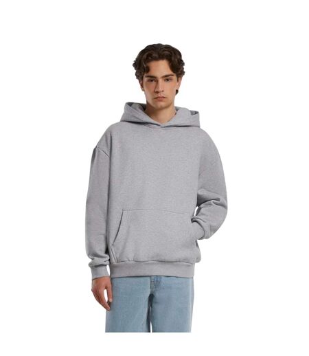 Sweat À Capuche Basic Homme Gris Chiné Urban Classics