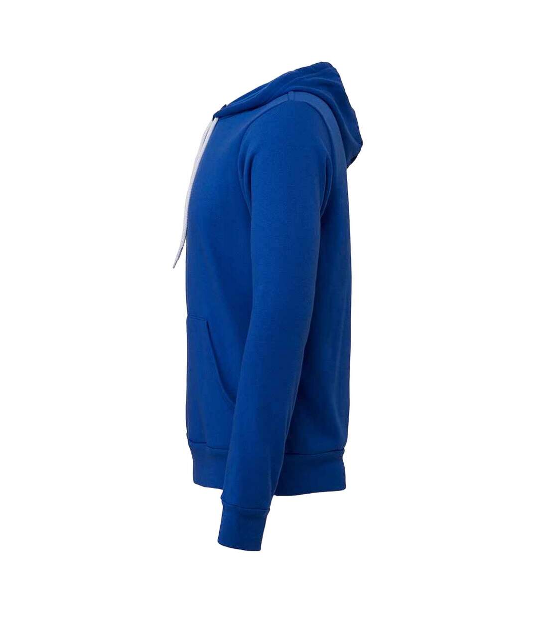 Sweat À Capuche Adulte Bleu Roi Bella + Canvas-3