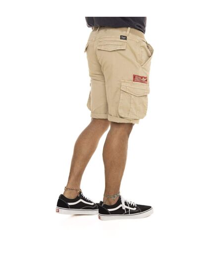 Bermuda homme avec ceinture élastiquée et patchs Piston Vondutch