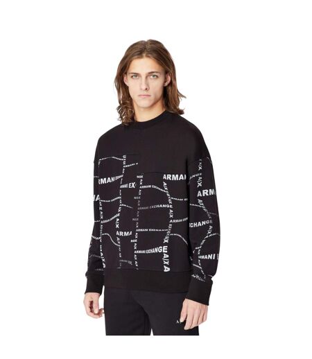 Sweat Homme Noir Armani Exchange