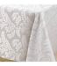Nappe Jacquard Imprimé Doriane 140x240cm Taupe-2