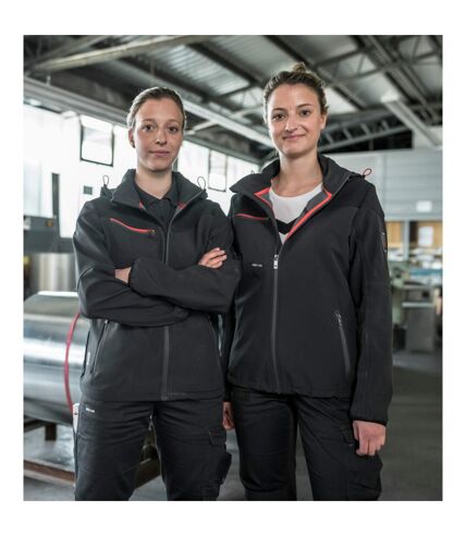 Softshell de travail femme Stretch X Würth MODYF anthracite